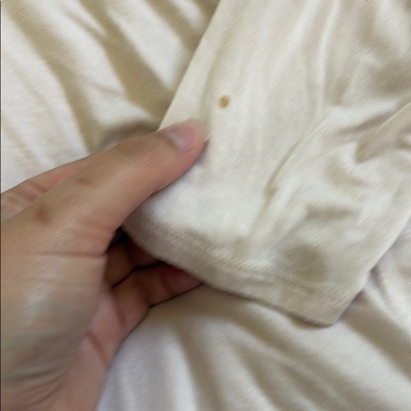 White House Black Market Pink Asymmetrical Long Sleeve Blouse - Picture 3 of 6